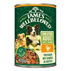 James Wellbeloved Adult Dog Grain Free Hypoallergenic Truthahn in Pastete nuotrauka
