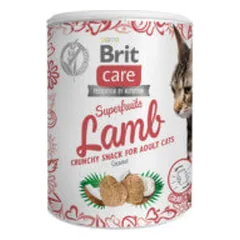 Brit Care Cat Superfruits Lamb begrūdžiai skanėstai katėms