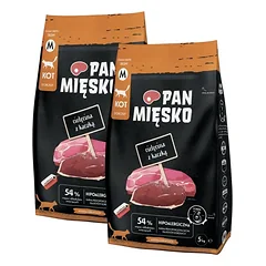 PAN MIŠKO Veršiena su antis katėms traškučiai M 2x5 kg