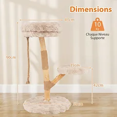 Kačių draskyklė 90 cm — 2 nuotrauka