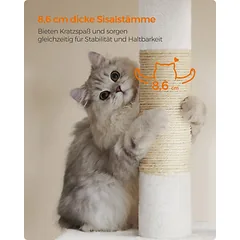 Kačių draskyklė 84 cm — 5 nuotrauka