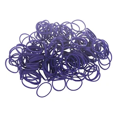 Paw Marks latekso vyniojimo juostos 16mm - profesionalios, itin patvarios, didelės latekso plaukų suktukų juostos, Błękitny / 1500 sztuk — 3 nuotrauka