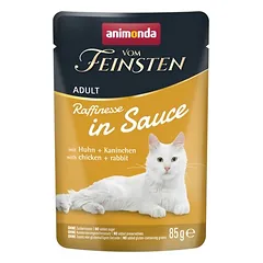 animonda vom Feinsten Adult rafinuotas skonis padaže 24 x 85 g, drėgnas maistas katėms — 2 nuotrauka