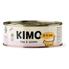 Kimo Tuna&Salmon konservai katėms su tunu ir lašiša (70g. * 24vnt.)