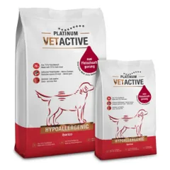 Platinum Vetactive Hypoallergenic sausas šunų maistas su Iberijos kiauliena, 5 kg