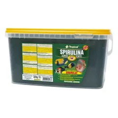 Tropical Super Spirulina Forte 36% Granulat pašaras žuvims 5 l (3 kg)