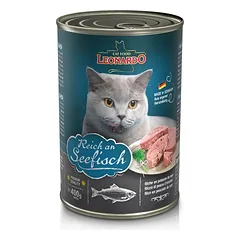 LEONARDO Quality Selection su jūrinę žuvimi 400 g