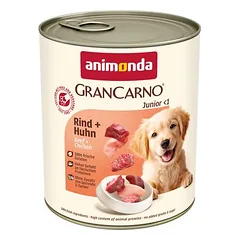 animonda GranCarno Original Junior 6 x 800 g, drėgnas maistas šunims — 2 nuotrauka