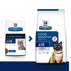 HILL'S PD Prescription Diet Feline z/d Jautrumas maistui 1,5kg