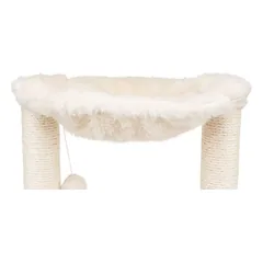TRIXIE Baza draskyklė su guoliu, 2 stulpai, 50 cm, šviesi