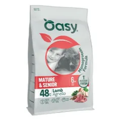 Oasy Monoprotein Mature/Senior sausas pašaras su ėriena vyresnio amžiaus šunims