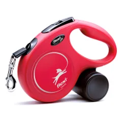 FLEXI CLASSIC (M) 5m raudonas iki 20kg parduotuvėje animu.lt