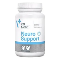 Vetexpert Neurosupport papildai šunų ir kačių nervų sistemos veiklai, 45 kapsulės