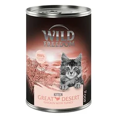 Wild Freedom Kitten drėgnas maistas kačiukams 6 x 400 g — 3 nuotrauka
