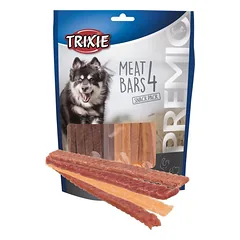 Trixie PREMIO 4 Meat Bars, vištiena/antiena/ėriena/lašiša, 4×100 g