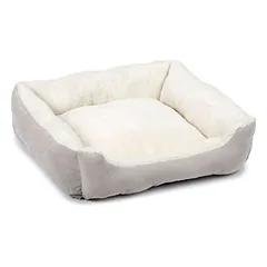 Beeztees guolis katėms Mogina iš pliušo, pilkas, Matmenys: 65 x 60 x 20 cm — 2 nuotrauka