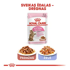ROYAL CANIN FHN Kitten sterilised sausas maistas sterilizuotiems kačiukams 400 g — 5 nuotrauka
