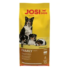 Sausas šunų pašaras JOSERA JosiDog Family 15kg