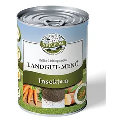 Bellfor Hundefutter Nass mit Insekten Getreidefrei - Landgut-Menü