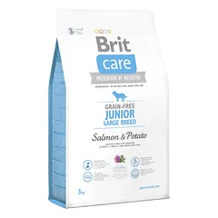 Brit Care Grain-free Junior Large Breed Salmon & Potato 3 kg