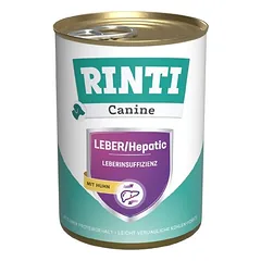 RINTI Canine kepenims/Hepatic su vištiena, drėgnas maistas šunims