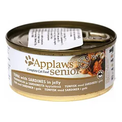 Applaws Tuna with Sardines in jelly SENIOR 70g