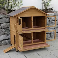 Kerbl Pet graužikų narvas Südtirol, L 125 x B 87 x H 142 cm (2 pakuotės) — 2 nuotrauka