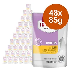 Animonda Integra Protect Adult Diabetes ekonominė pakuotė, drėgnas maistas katėms 48 x 85 g