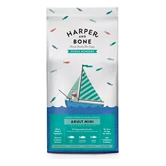 Harper and Bone Ocean Wonders sausas maistas suaugusiems mažų veislių šunims su žuvimi, 10 kg