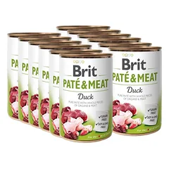 BRIT PATE & MEAT DUCK 12x800g