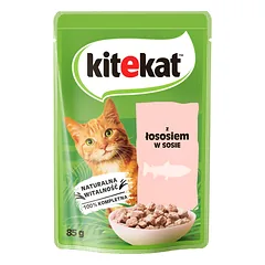 KITEKAT Lašiša padaže 85 g suaugusioms katėms nuotrauka