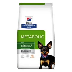 Hill’s PRESCRIPTION DIET Metabolic mini sausas maistas šunims Svorio reguliavimui 1 kg