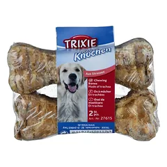 TRIXIE džiovintos jautienos kaulas, 10 cm, 2 vnt.