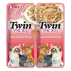Inaba Cat Ciao TwinPack drėgnas maistas katėms 12x2x40 g — 3 nuotrauka