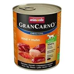 ANIMONDA GRANCARNO konservai šunims su jautiena ir vištiena 800g photo