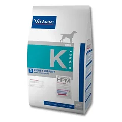 Virbac Veterinary HPM K1 Kidney Support Dog sausas pašaras šunims inkstų funkcijos gerinimui