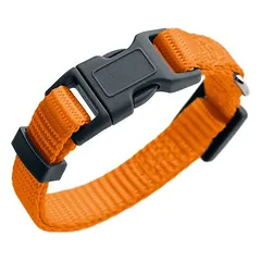 HUNTER antkaklis London, oranžinis, Vario Basic dydis M: 30 - 46 cm kaklo apimtis, 15 mm plotis — 4 nuotrauka