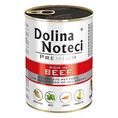Dolina Noteci Premium su jautiena 400 g