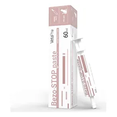 Bezo Stop Paste 60 ml kačių plaukų kamuoliukams šalinti ir užkirsti kelią jų formavimuisi