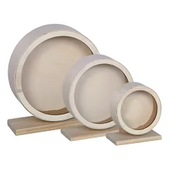 Nobby Cork medinis ratas graužikams, 15 cm — 3 nuotrauka