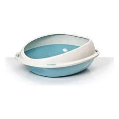 Georplast Shuttle atvira kačių tualeto dėžutė didelėms katėms, su nuimamu rėmeliu, 57x40x19 cm — 3 nuotrauka