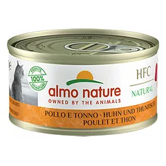 Almo Nature HFC Natural vištiena ir tunas, drėgnas maistas katėms 70 g — 2 nuotrauka