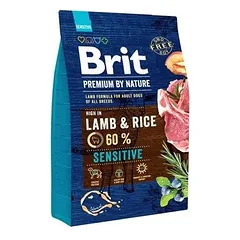 BRIT Premium By Nature Sensitive ėriena 3kg