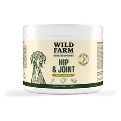 WILD FARM MINKŠTOS KRAUJOS – Hip & Joint 180 g (60 vnt.) Sveiki sąnariai ir judrumas kiekvieną dieną