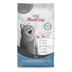 Platinum MeatCrisp Adult Fish begrūdis sausas pašaras katėms