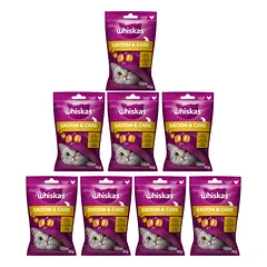 WHISKAS Healthy Shine 8x45g skanėstas katėms, su vištiena