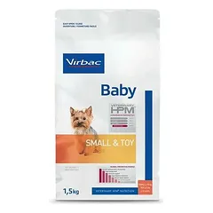 Virbac HPM Dog Puppy Small & Toy veterinarinis maistas šuniukams 1,5 kg — 3 nuotrauka