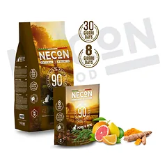 NECON NATURAL WELLNESS ADULT PORK & RICE Kačių ėdalas nuotrauka
