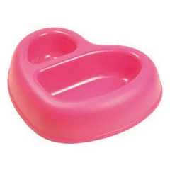 Plastmasas bļoda AMORE dubulta 26,5x22x6,5cm/0,5+0,2L