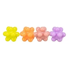 Trixie Kamuoliukų su iškilimais rinkinys, guma 3.5 cm, 4 vnt.